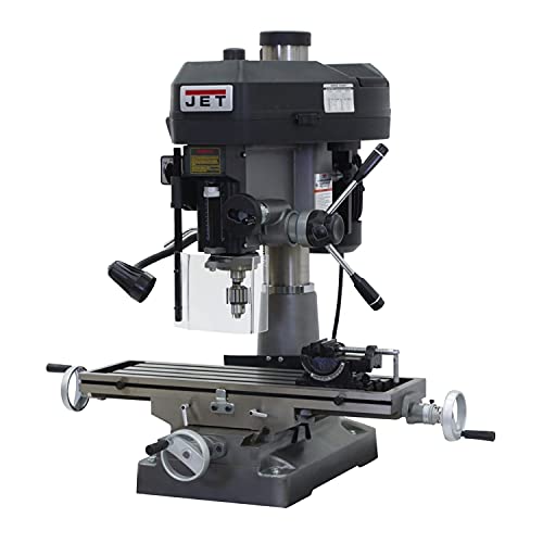 JET 18-Inch Mill/Drill Machine with R-8 Taper, 2 HP, 115/230V 1Ph (Model JMD-18)